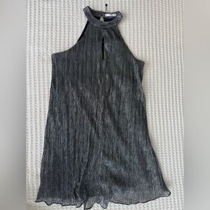 Silver Medium Size Mango Dress